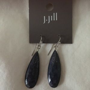 JJill Lapis Blue Faceted Earrings